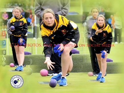 BOWLS SCOTLAND LADIES JUNIOR SINGLES 2025