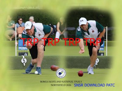 2026 BOWLS SCOTLAND MENS PAIRS