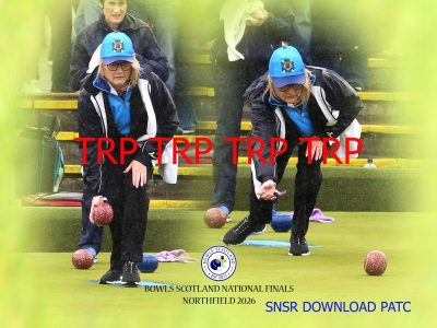 2026 BOWLS SCOTLAND WOMENS SENIOR SINGLES
