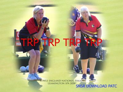 2026 BOWLS ENGLAND FINALS WOMENS PAIRS